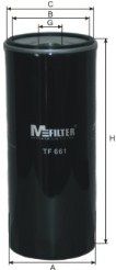 Масляный фильтр MFILTER TF661