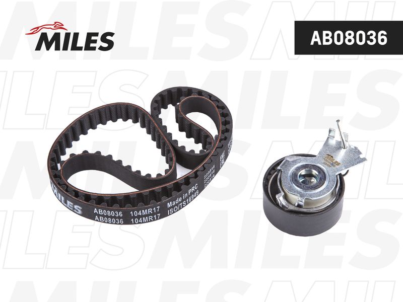 Комплект ремня ГРМ MILES AB08036