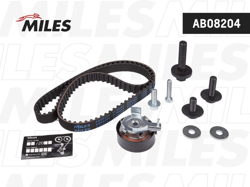 Комплект ремня ГРМ MILES AB08204