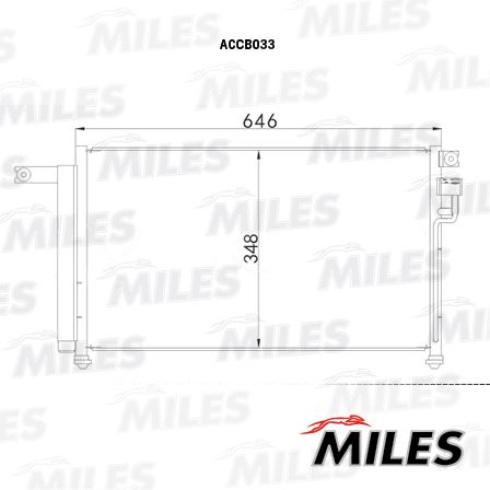 Конденсатор, кондиционер MILES ACCB033