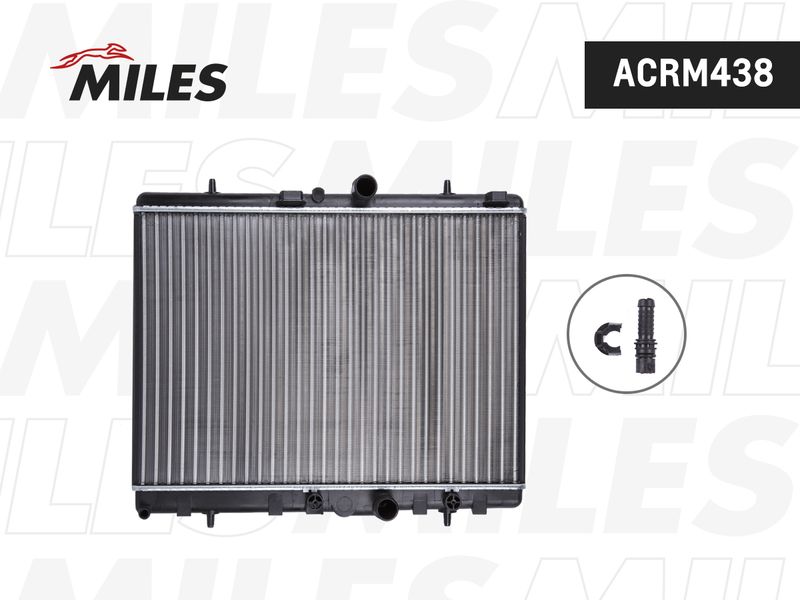Радиатор, охлаждение двигателя MILES ACRM438