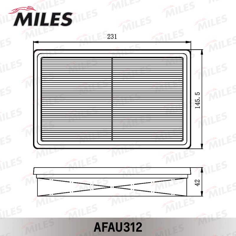 Воздушный фильтр MILES AFAU312