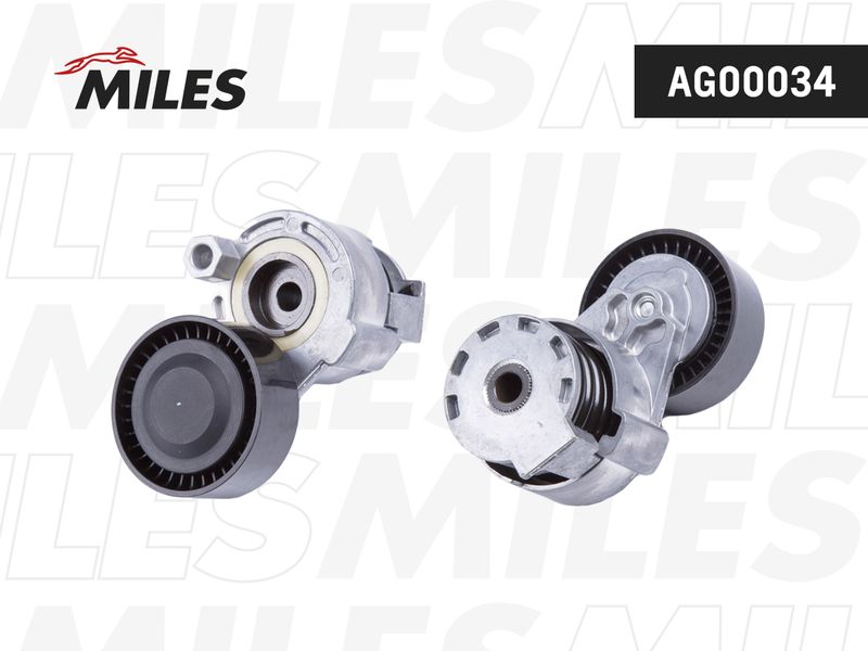 Натяжитель ремня, клиновой зубча MILES AG00034