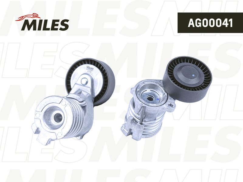 Натяжитель ремня, клиновой зубча MILES AG00041
