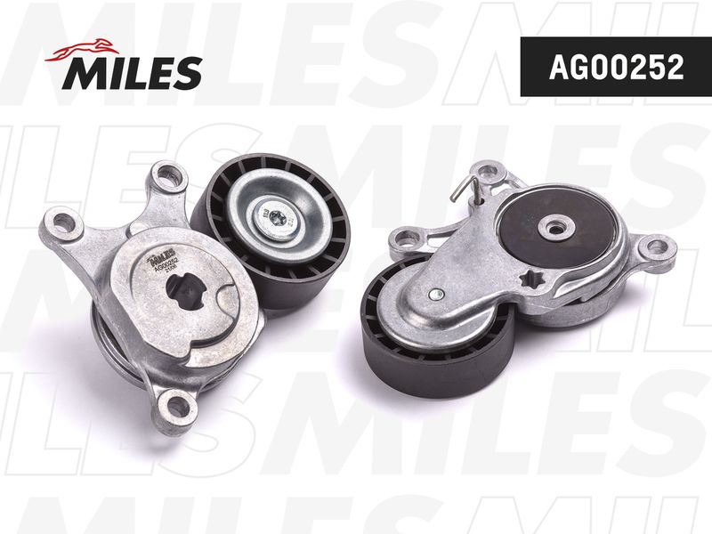 Натяжитель ремня, клиновой зубча MILES AG00252