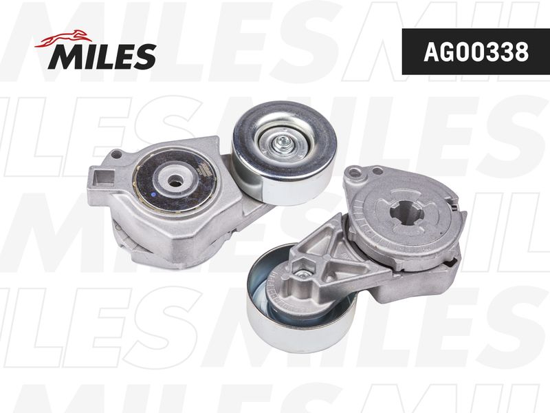 Натяжитель ремня, клиновой зубча MILES AG00338
