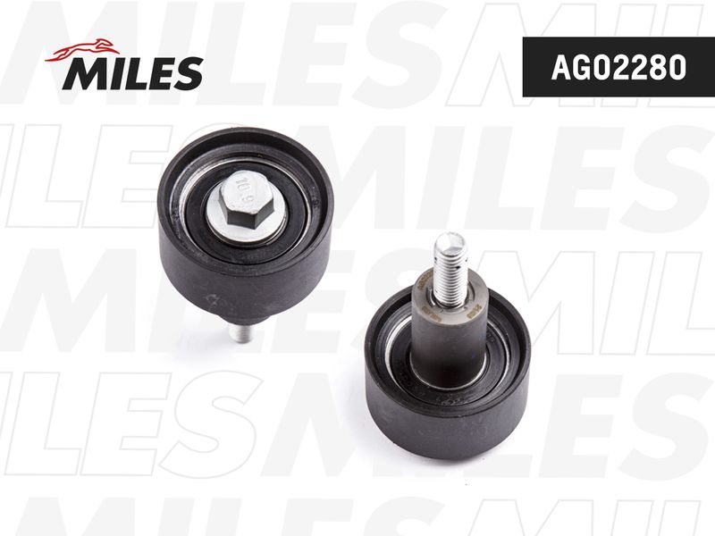Паразитный / Ведущий ролик, зубчатый ремень MILES AG02280