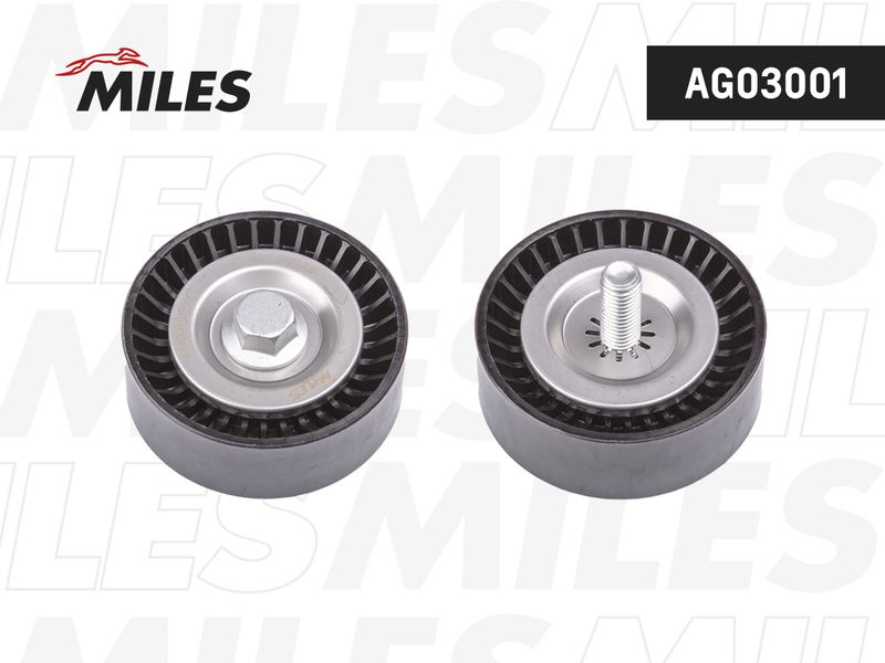 Паразитный / ведущий ролик, поликлиновой ремень MILES AG03001