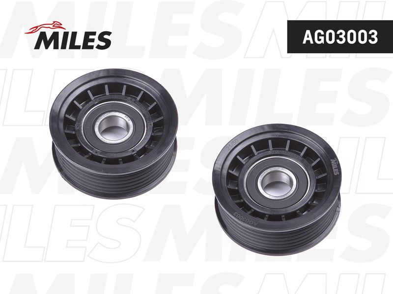 Паразитный / ведущий ролик, поликлиновой ремень MILES AG03003