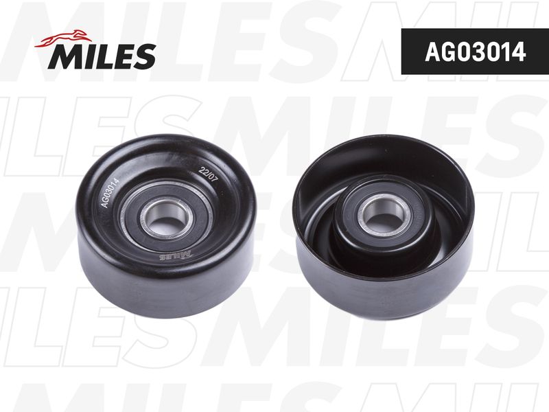 Натяжитель ремня, клиновой зубча MILES AG03014