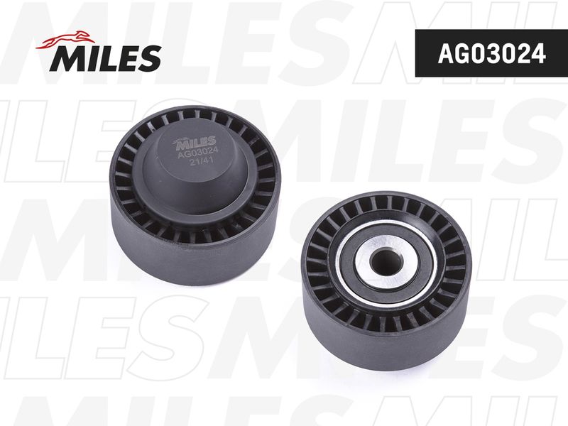 Паразитный / ведущий ролик, поликлиновой ремень MILES AG03024