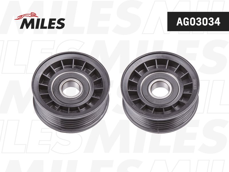 Натяжная планка, поликлиновой ремень MILES AG03034