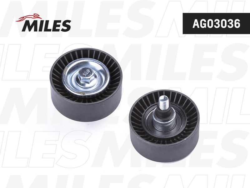 Паразитный / ведущий ролик, поликлиновой ремень MILES AG03036