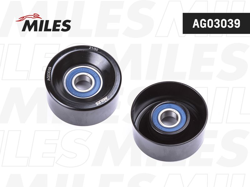Натяжной ролик, поликлиновой ремень MILES AG03039