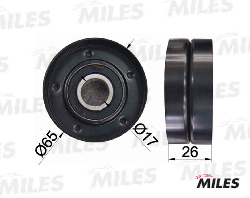 Натяжная планка, поликлиновой ремень MILES AG03047