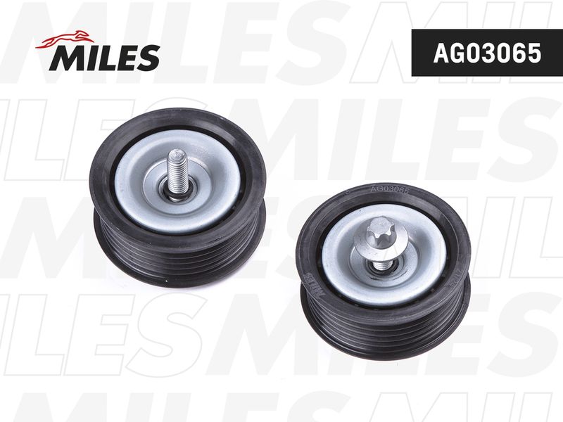 Паразитный / ведущий ролик, поликлиновой ремень MILES AG03065
