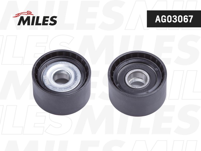 Паразитный / ведущий ролик, поликлиновой ремень MILES AG03067