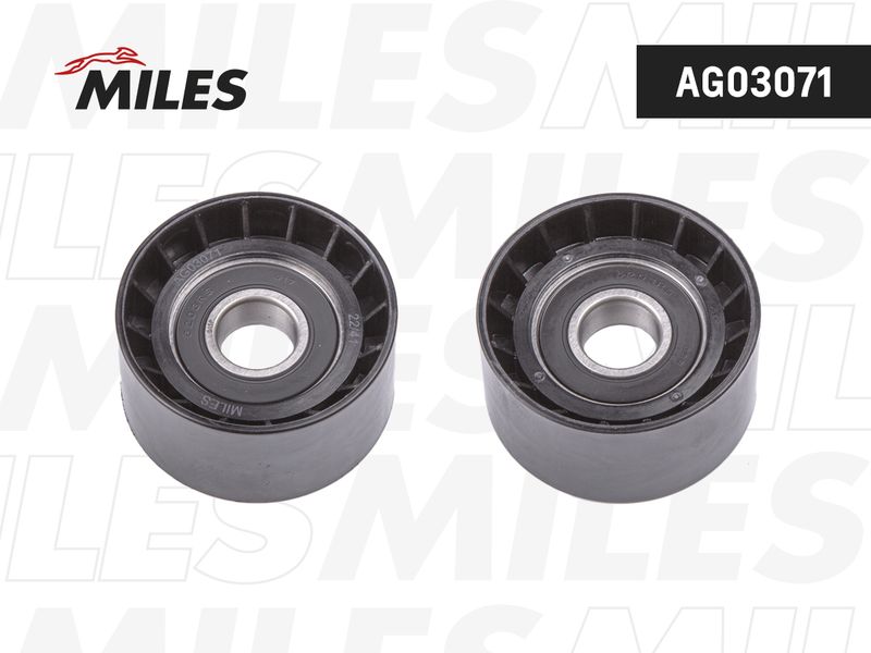 Паразитный / ведущий ролик, поликлиновой ремень MILES AG03071