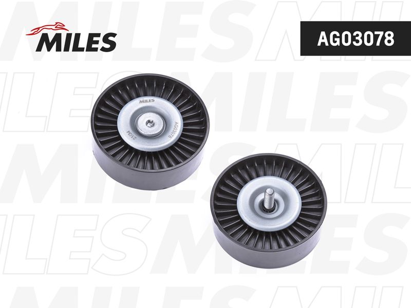 Паразитный / ведущий ролик, поликлиновой ремень MILES AG03078