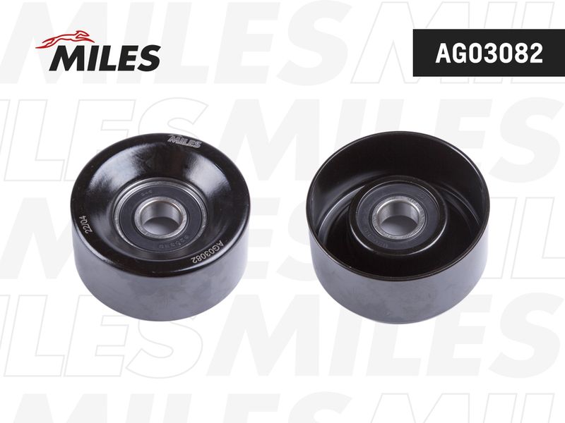 Паразитный / ведущий ролик, поликлиновой ремень MILES AG03082
