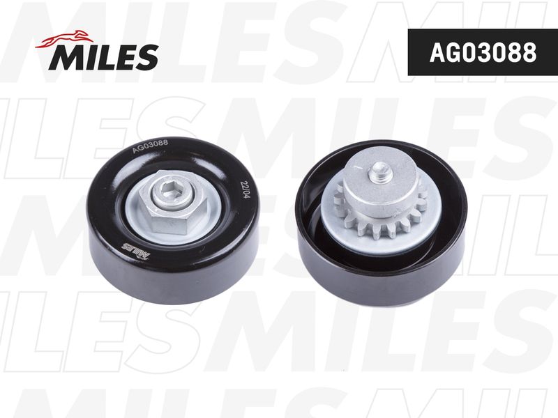 Натяжной ролик, поликлиновой ремень MILES AG03088