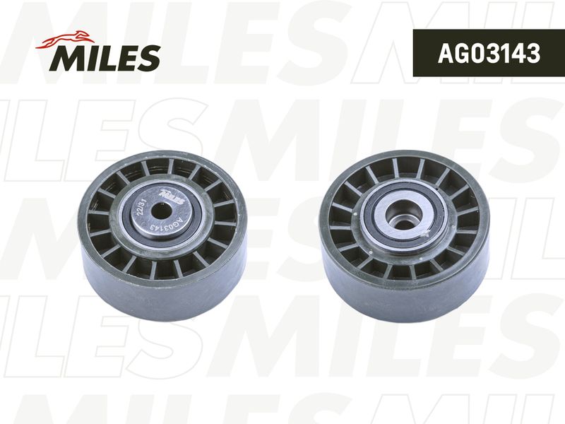 Паразитный / ведущий ролик, поликлиновой ремень MILES AG03143