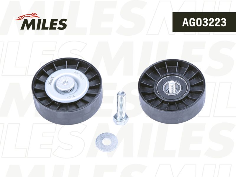 Паразитный / ведущий ролик, поликлиновой ремень MILES AG03223