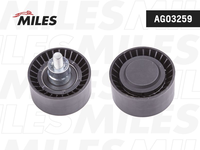 Паразитный / ведущий ролик, поликлиновой ремень MILES AG03259