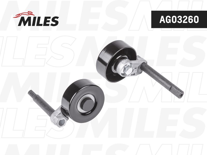 Натяжной ролик, поликлиновой ремень MILES AG03260