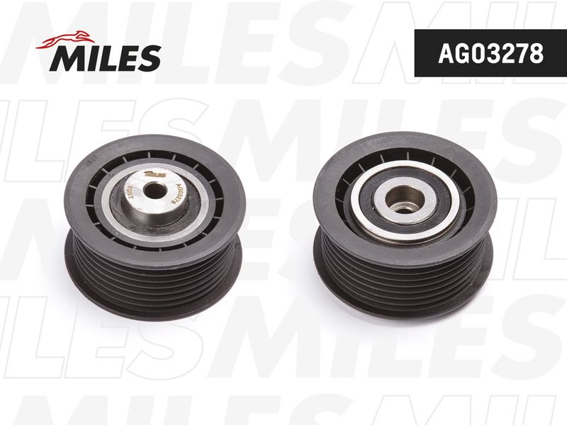 Натяжной ролик, поликлиновой ремень MILES AG03278