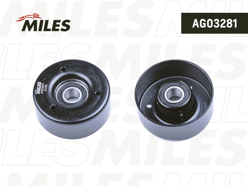 Натяжной ролик, поликлиновой ремень MILES AG03281