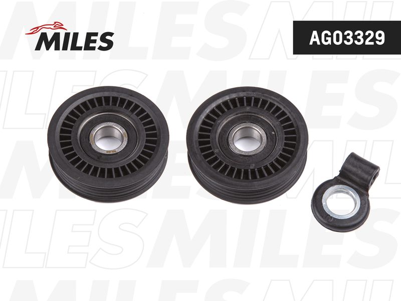 Паразитный / ведущий ролик, поликлиновой ремень MILES AG03329