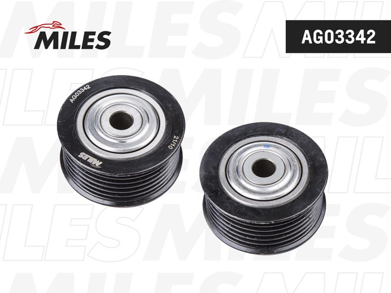 Паразитный / ведущий ролик, поликлиновой ремень MILES AG03342