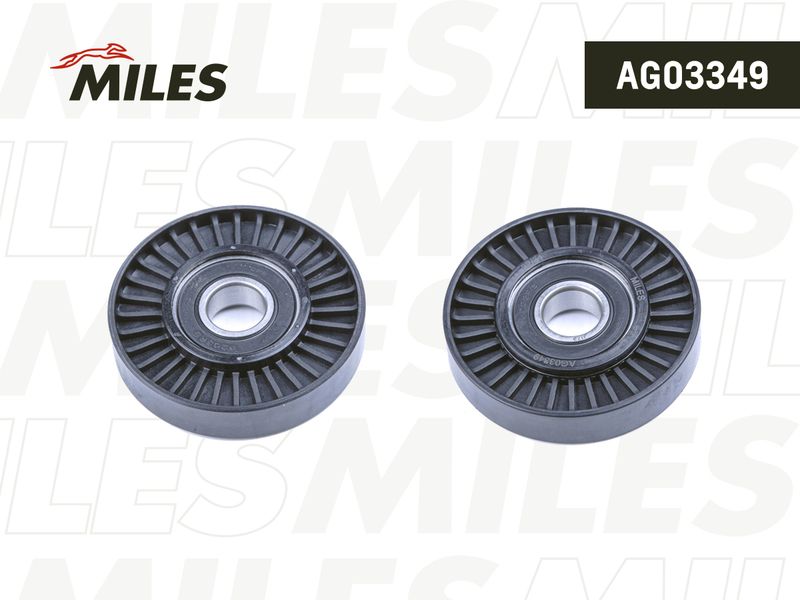 Натяжной ролик, поликлиновой ремень MILES AG03349