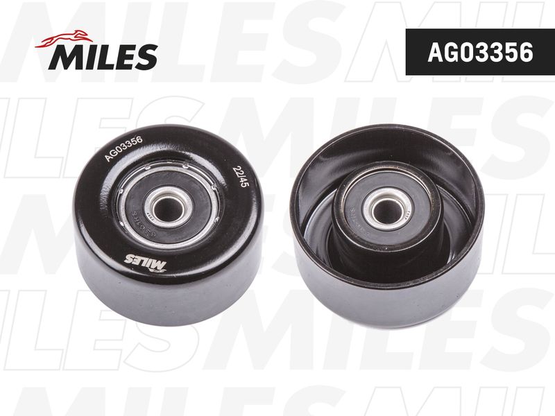 Натяжной ролик, поликлиновой ремень MILES AG03356