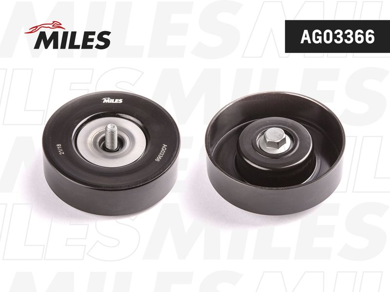 Паразитный / ведущий ролик, поликлиновой ремень MILES AG03366