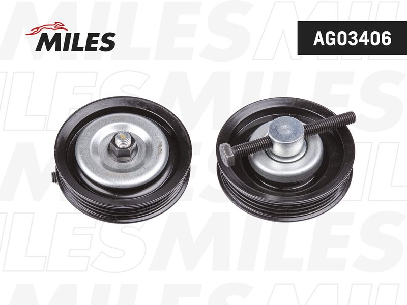 Натяжной ролик, поликлиновой ремень MILES AG03406