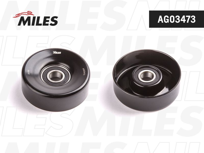 Паразитный / ведущий ролик, поликлиновой ремень MILES AG03473