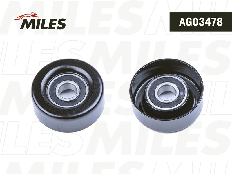 Паразитный / ведущий ролик, поликлиновой ремень MILES AG03478
