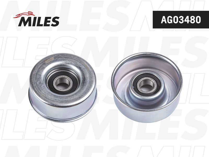 Паразитный / ведущий ролик, поликлиновой ремень MILES AG03480