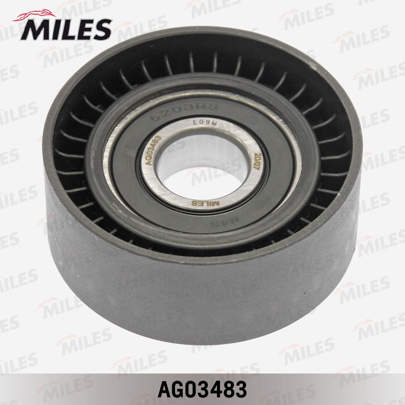 Паразитный / ведущий ролик, поликлиновой ремень MILES AG03483