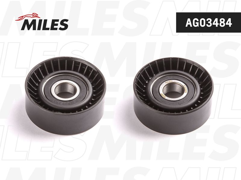 Паразитный / ведущий ролик, поликлиновой ремень MILES AG03484
