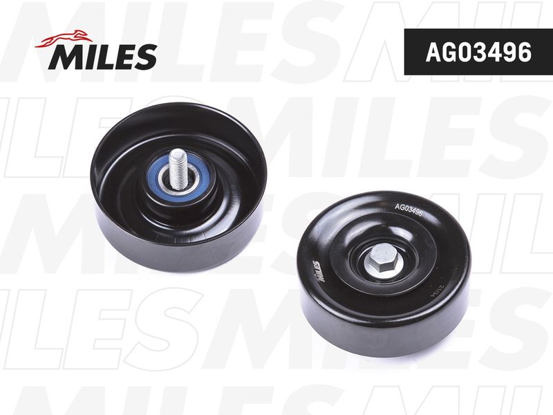 Паразитный / ведущий ролик, поликлиновой ремень MILES AG03496