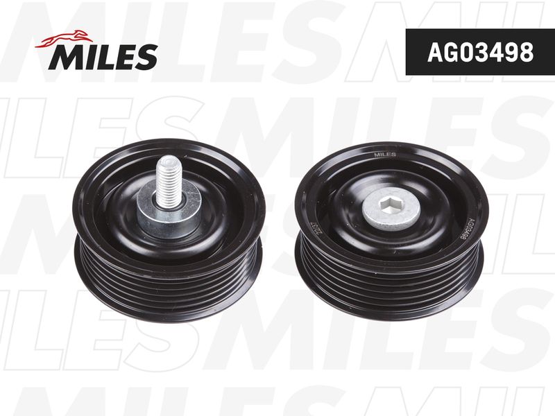 Паразитный / ведущий ролик, поликлиновой ремень MILES AG03498
