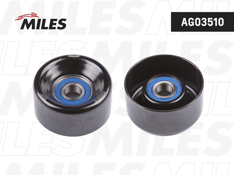 Натяжной ролик, поликлиновой ремень MILES AG03510