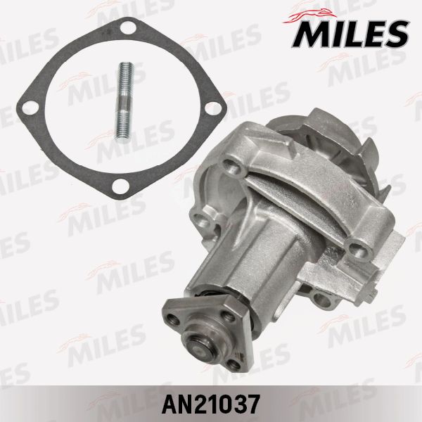 Водяной насос, охлаждение двигателя MILES AN21037