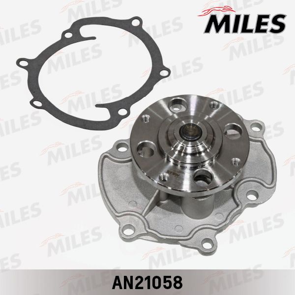 Водяной насос, охлаждение двигателя MILES AN21058