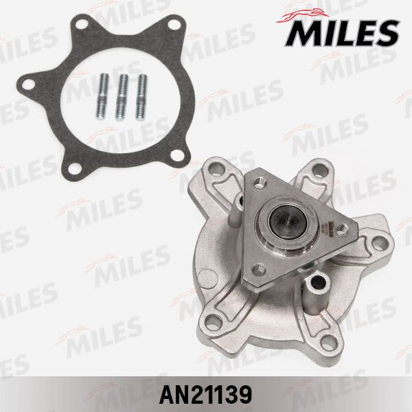 Водяной насос, охлаждение двигателя MILES AN21139
