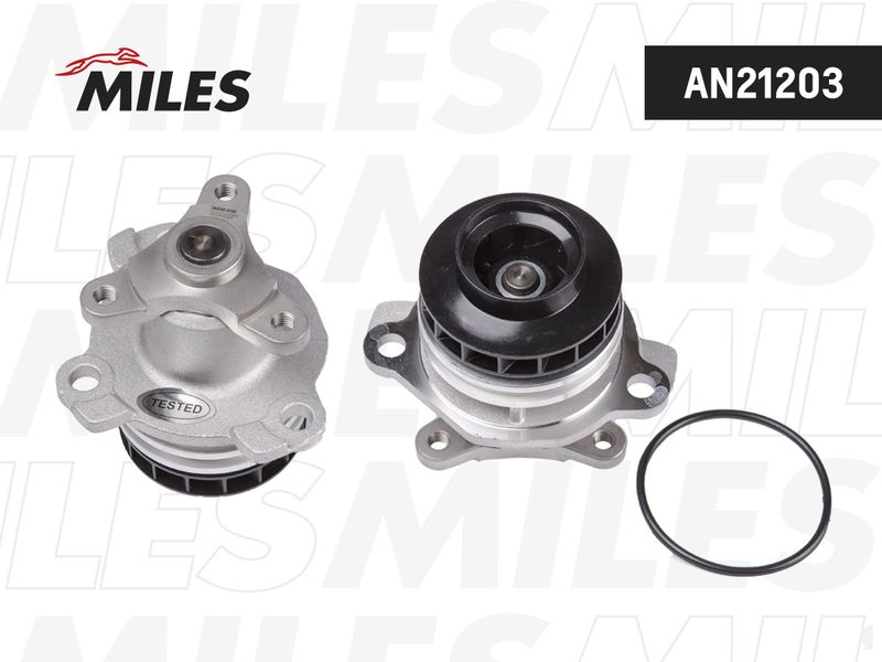 Водяной насос, охлаждение двигателя MILES AN21203