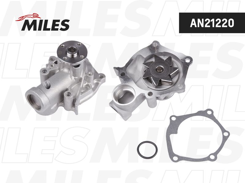 Водяной насос, охлаждение двигателя MILES AN21220